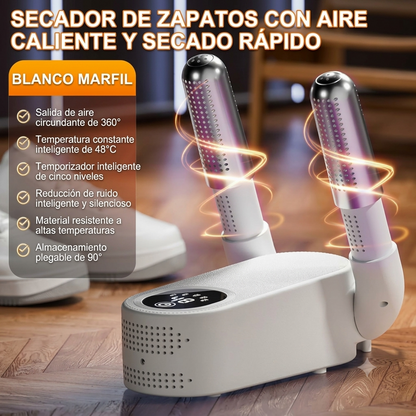 Secador de Zapatos Eléctrico para el Hogar – Secado Rápido, Calentamiento y Desodorización