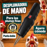 Desplumadora eléctrica de mano Orvenisa