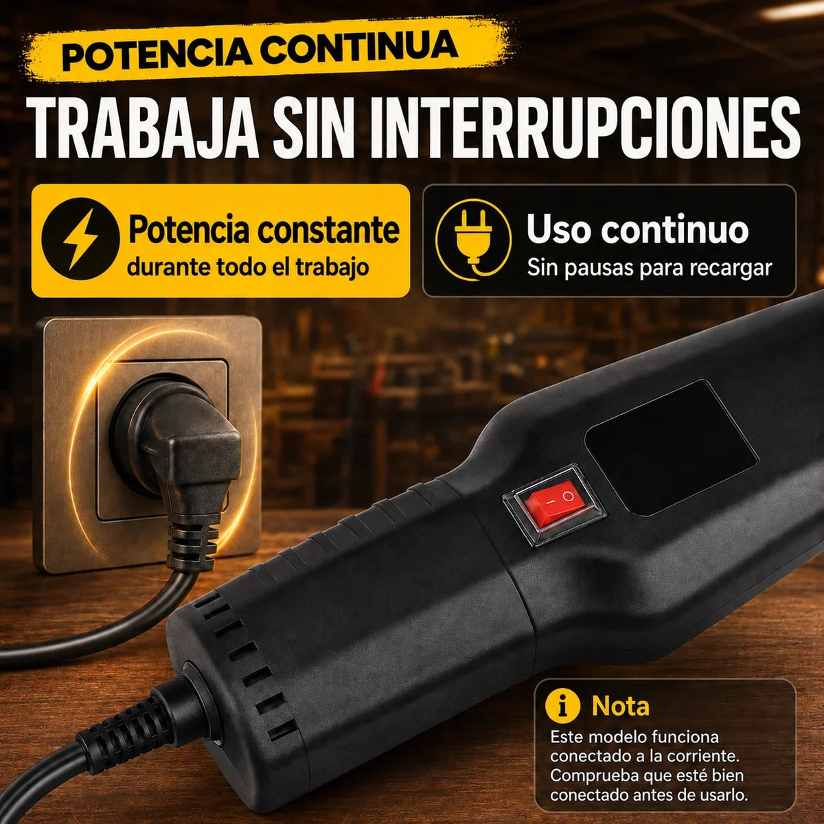 Desplumadora eléctrica de mano Orvenisa