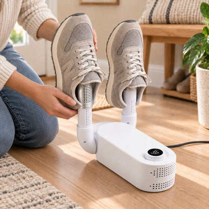 Secador de Zapatos Eléctrico para el Hogar – Secado Rápido, Calentamiento y Desodorización