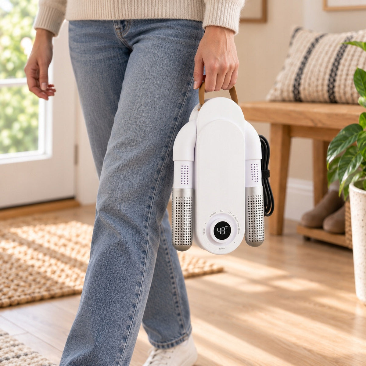 Secador de Zapatos Eléctrico para el Hogar – Secado Rápido, Calentamiento y Desodorización