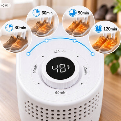 Secador de Zapatos Eléctrico para el Hogar – Secado Rápido, Calentamiento y Desodorización