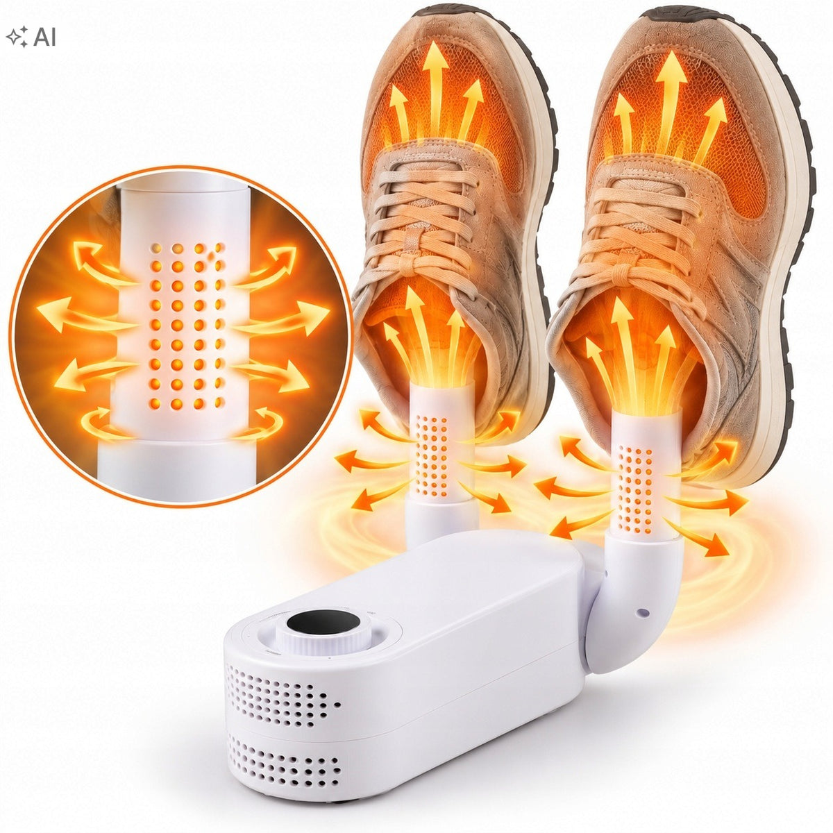 Secador de Zapatos Eléctrico para el Hogar – Secado Rápido, Calentamiento y Desodorización