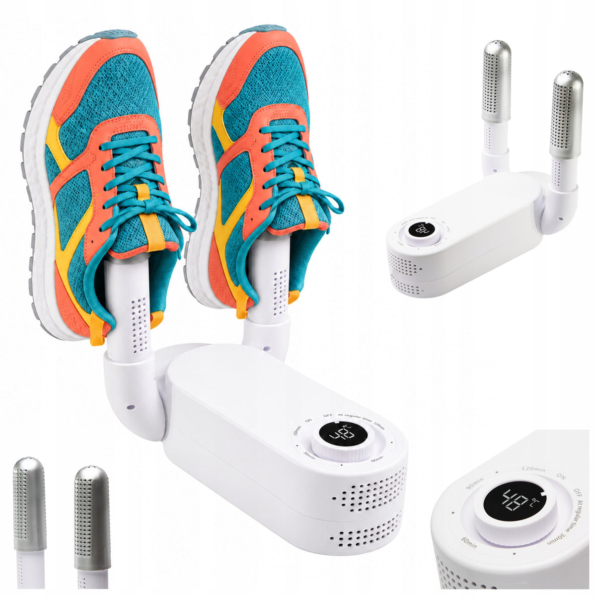 Secador de Zapatos Eléctrico para el Hogar – Secado Rápido, Calentamiento y Desodorización